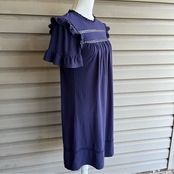 •Maurice’s• Short Sleeved Ruffled Knit Dress - Size Small - Picture 4 of 8